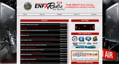 Desktop Screenshot of enfxradio.com